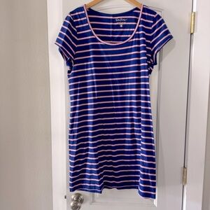 Lilly Pulitzer Beacon Dress - Blue and Pink Stripe